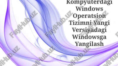 windows operatsion tizimni yangi versiyadagi windowsga yangilash — PPTX
