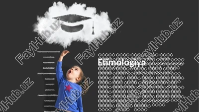 etimologiya — PPTX