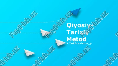 qiyosiy-tarixiy metod — PPTX