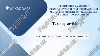 mikrodars — PPT