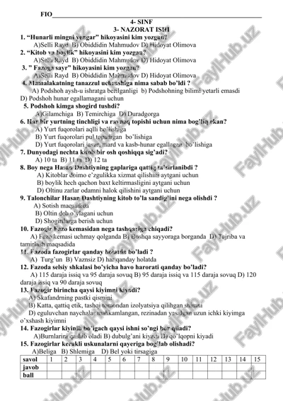 4- sinf 3- nazorat ishi — DOCX