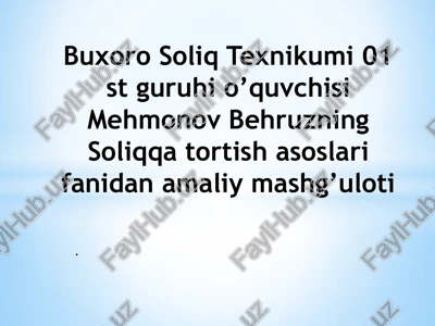 deklaratsiya — PPTX