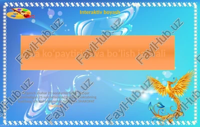 5gako’paytirishvabo’lishjadvali — PPTX