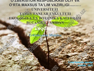 5-sinf botanika darsligi — PPT