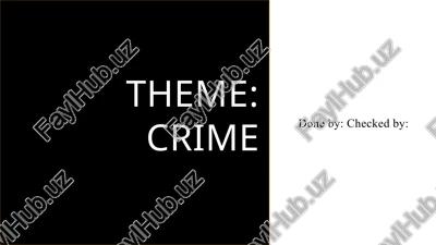 crime — PPTX