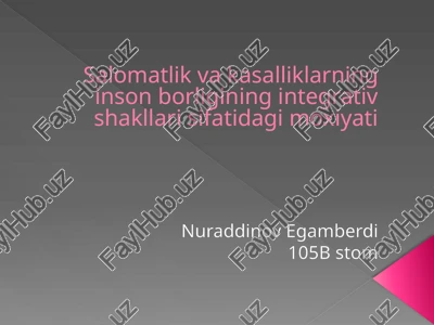 insonko‘plabfanlar o‘rganadigan predmet — PPTX