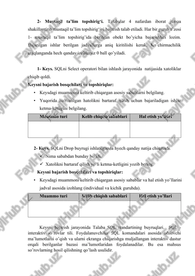 mustaqil ta’lim topshirig‘i — DOCX