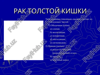 rak tolstoy kishki — PPT