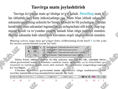 tasvirga ko‘pincha matn qo‘shish — PPTX