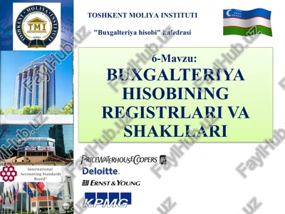 buxgalteriyahisobi — PPTX