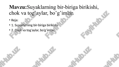 suyaklarningbir-birigabirikishi, chokvatog’aylar, bo’g’imlar — PPTX