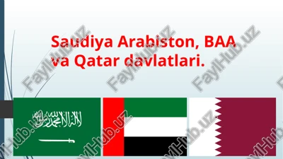 saudiya arabiston tarixi — PPTX