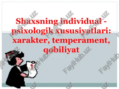 individual-tipologik xususiyatlar — PPTX