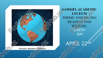 earth day — PPTX