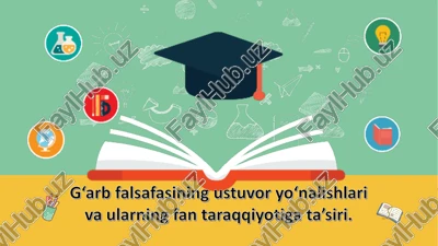 qadimgi yunoniston va antik davr rim falsafasi — PDF