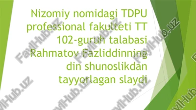 hijrat nomi — PPTX