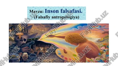 inson falsafasi — PPTX