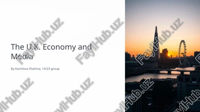 the u.k. economy and media — PPTX