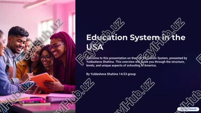 education system in the usa — PPTX