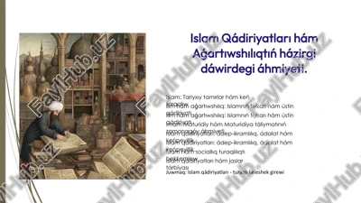 islam qadiriyatlari — PPTX