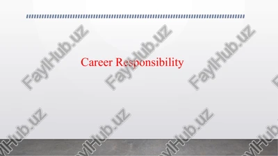 career responsibility — PPTX
