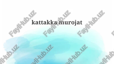 taklifning maqsadi — PPTX
