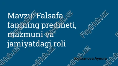 falsafa — PDF