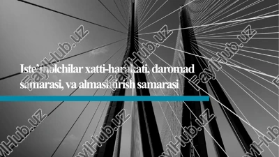 iste’molchilar xatti-harakati, daromad va iste’molchi zig' — PPTX