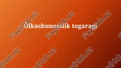 yelka bo'g'imi klubi — PPTX