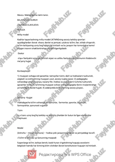 maktabgacha talim tarixi — PDF