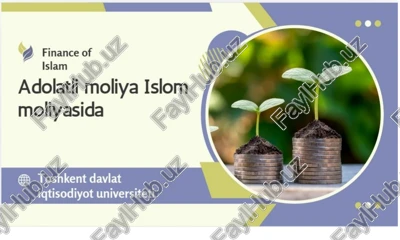 islom moliyasi va zamonaviy iqtisodiyot — PDF