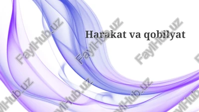 harakatvaqobilyat — PPTX