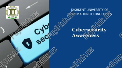 cybersecurity awareness — PPTX