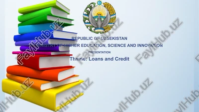 understanding loans and credit — PPTX