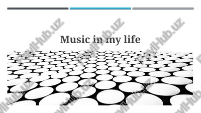 my soundtrack: key moments & melodies — PPTX