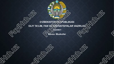 muskullar — PPTX