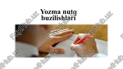 disgrafiya — PPTX