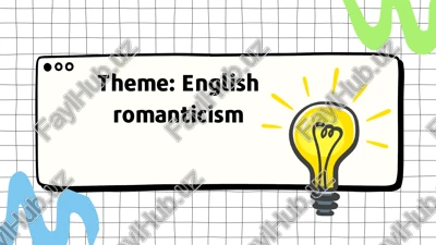 english romanticism — PPTX