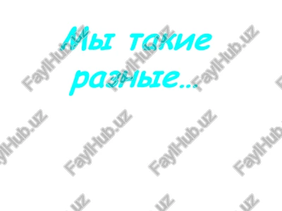 mi takie raznie — PPTX