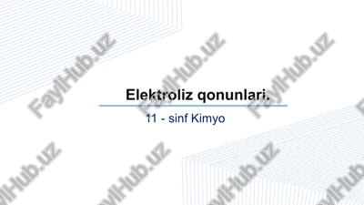 faradeyqonuni — PPTX