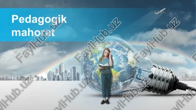 pedagogik mahorat — PPTX