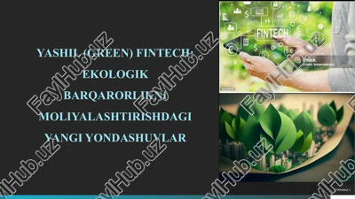 yashil fintech — PPTX