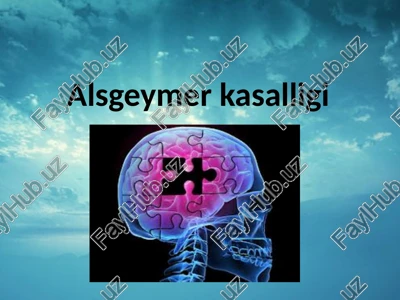 alsgeymerkasalligi — PPTX