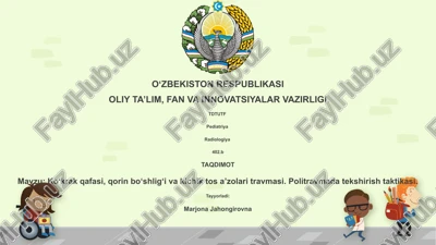 pediatriya radiologiya — PPTX