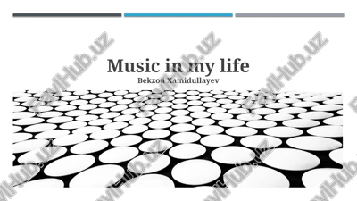 my soundtrack: key moments & melodies — PPTX