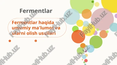 fermentlar — PPTX