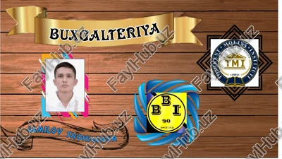 nomoddiy aktivlar hisobi — PPTX
