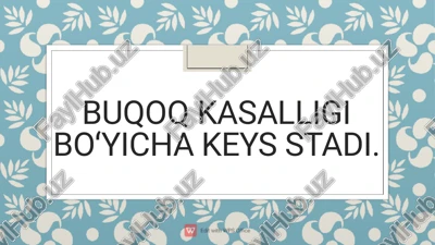 buqoq kasalligi — PDF