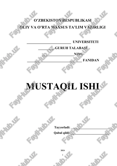 yurak ishemik kasalliklari — DOCX