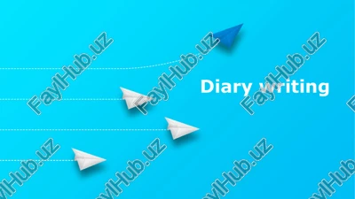 diary writing — PPTX